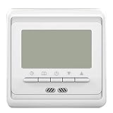 Aiwjeakh C11.H3 16 A 85-250 V AC Digital Temperaturregler für elektrische Heizung, LCD,...