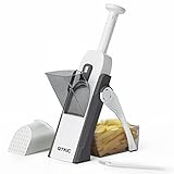 QYKIC Gemüseschneider, ONCE FOR ALL Verstellbar Gemüsehobel Mandoline Vegetable Slicer...