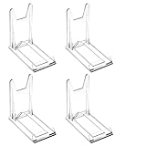 Nogeqi 4 Stück Acryl Display Ständer, Verstellbar Tellerständer, Acryl Ständer,...
