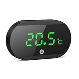 Aquarium Thermometer, Mini Aquarium Thermometer Digital, LED-Anzeige mit...