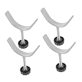 FRCOLOR 4 STÜCKE Teiliges Haustier und Schutzgitter Zubehör Druckmontierte Hardware mit...