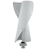 Vertikale Windgenerator Windkraftanlagen Windkraftanlage Generator 400W 24V – Leise,...