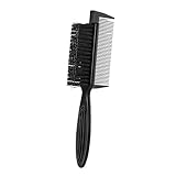 DECORNIJIA 1 Stück 2 1 doppelseitige kleine Bürste frisierumhang frisuren haarschneide...