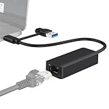 Externer Netzwerkadapter, Gigabit-Netzwerkadapter für Laptop – USB 3.0 auf Gigabit...
