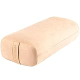 Nolavea Yoga Bolster Rechteckig 63 x 22 x 15 cm Yogabolster mit Transportgriff -...