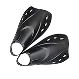 ifundom Verstellbare Kurze Schwimmflossen für Damen und Herren Flexible Schnorchel und...