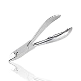 TITANIA Extra scharfe Profi Nagelzange (10,5 cm) • Starke Nagelschere für Maniküre &...
