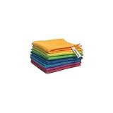 Vileda Mikrofasertücher Colors, Allzwecktücher Multipack aus Mikrofasern, 30 x 30 cm,...