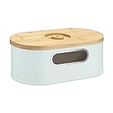 Navaris Brotkasten mit Deckel aus Holz - Brotbox zur Aufbewahrung inkl....
