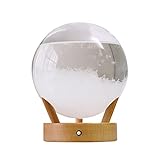 DALIAN Sturmglas Wettervorhersage | Barometer Glas Deko für Zuhause,Schneekugeln,...