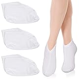 Sibba 3 Paar feuchtigkeitsspendende Socken über Nacht, kosmetische Socken für Damen und...