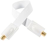 POPPSTAR 52cm SAT Fensterdurchführung (0,2 mm Fensterdurchführung SAT Kabel sehr flach),...