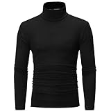 Asija Warehouse Deal Rollkragenpullover Herren Rollkragenshirt Langarm Herren...