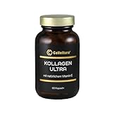 Cellvitura Kollagen Ultra – mit Coenzym Q10 Premium Kollagen Kapseln, Vitamin C, E &...