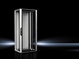 Rittal 5330123 VX IT Netzwerk-/Serverschrank mit verglaster Tür und Standard 482,6 mm...