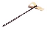 Mollenhauer 6156 Kunststoff-Wischerstab mit kleinem Ledertuch - Länge ca. 23 cm...