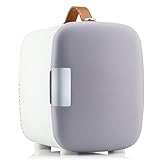 SKUBIS Mini-Kühlschrank 4 Liter, Wechselstrom und spezielle USB-Stromversorgungsoptionen,...