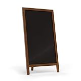 ALLboards Kundenstopper 78x44 cm, Einseitige Tafel, Kreidetafel, Restaurant-Tafel,...
