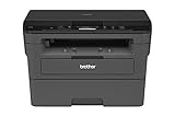 Brother DCP-L2510D Kompaktes 3-in-1 S/W-Multifunktionsgerät (30 Seiten/Min., Drucken,...