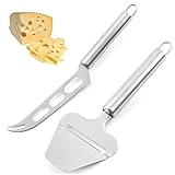 Käsemesser,Käseschneider Set 2 Stück,Käsemesser Set,Käsehobel,Käsemesser-Set Aus...