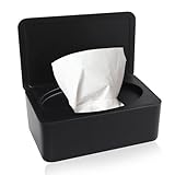 Feuchttücher Box, Feuchtes Toilettenpapier Box Feuchttücherbox Schwarz, Feuchttücher...