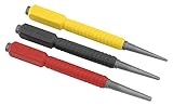 Stanley Nageltreiber Dynagrip Set (3-teilig, 0,8/1,6/2,4 mm Ø,...