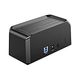 LXXSH USB 3.0 Zu SATA HDD Docking Station Reader Für 2,5/3,5 Zoll HDD SSD Single-Bay...