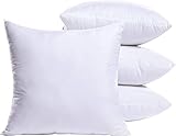 MIULEE Kissen 45x45 cm Füllung 4er Set, Waschbare Kissenfüllung Sofakissen, Polster...