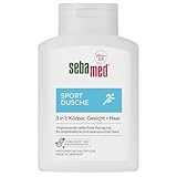 Sebamed Sport Dusche 3 in 1, 200 ml, für Körper, Gesicht und Haar, für Männer und...