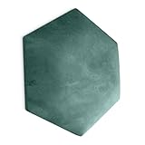 Muralo Samt Wandkissen Hexagon Stoff Polsterpaneel Schlafzimmer Wohnzimmer Bett...