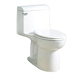 American Standard 2034.314.020 Champion 4 WC mit WC-Sitz, länglicher Stuhlhöhe, weiß