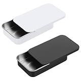 Aiyorse 2 Stück Tragbare Zahnseide Boxen Metall Zahnseidebox 8x5x1.5cm Tragbare Reise...