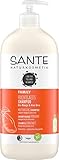 SANTE Naturkosmetik Shampoo Bio-Mango & Aloe Vera, Vorteilsgröße mit Pumpspender,...