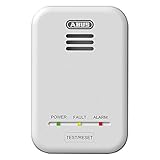 ABUS Gasmelder GWM100ME für Gasthermen - Erdgas (Methan) / Stadtgas - Alarmlautstärke 85...