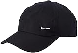 Nike Kinder Unisex Y NK H86 CAP SWOOSH Mütze, Schwarz (black/Metallic silver),...