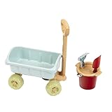 Theo Klein 7687 Bollerwagen mit Eimer-Set I Robuster Bollerwagen I Inkl....