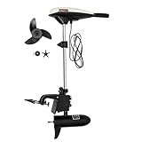 12V Elektromotor Außenborder,Außenbordmotor 65LBS Elektro Bootsmotor Fischerboot...