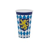 Fun Express Einweg-Pappbecher, Oktoberfest, 473 ml, 8 Stück