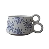 KUKUUU Grobkeramik-Kaffeetasse, 300–400 ml