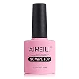 AIMEILI No Wipe Top Coat Überlack UV LED Gellack Gel Nagellack Gel Polish -...