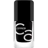 Catrice ICONAILS Gel Lacquer, Gellack, Nagellack, Nr. 20 Black To The Routes, schwarz,...