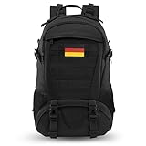 Jueachy Militär Rucksack Herren 30L Wasserdicht Molle Tactical Backpack...