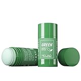 Green Mask Stick(2er-Pack), Grüner Tee Maskenstift, Poreless Deep Cleanse Green...