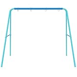 Dripex Schaukelgestell Kinder Metall Doppelschaukel Gestell bis 200KG Stabil und Belastbar...