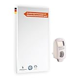 Könighaus Infrarotheizung - 1200 Watt + 5 Jahre Herstellergarantie ✓ Doppelter...