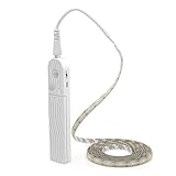 Gvvsjgdbis LED-Lichtstreifen mit PIR-Bewegungssensor Induktions-LED-Streifen 60LEDs/M...