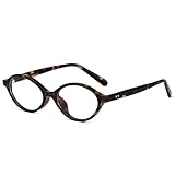 Rund Blue Light Blocking Glasses, Lesebrillen Sehhilfe Augenoptik Brille, Bildschirmbrille...