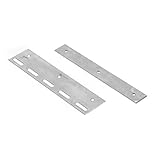 Befestigungsplatte für Lamellen Lamellenvorhang PVC-Streifenvorhang Länge 20cm
