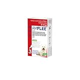 Amflee Spot On Floh- und Zeckenmittel für Hunde von 2-20 kg (S), 3...