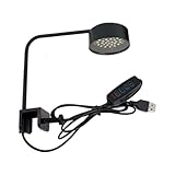 LED-Lampe für Aquarium, kompakt | Lampe für Süßwasserteich, platzsparende LED-Lampe...